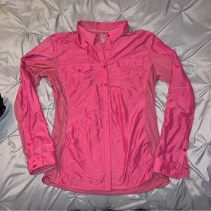 Kuhl Art of Performance size M women’s button up shirt